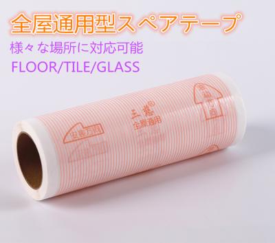 China Japan Korea Manual Tape Cleaning Tile Refill Fiber Roller Refill for sale