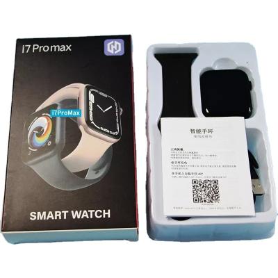 China Best Selling Max MP3 Playback Touch Watch Series 7 i7pro Smart Watch With BT Call Full Touch Screen i7 Plus Smart Watch for sale