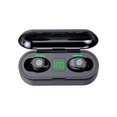 China Original In-Ear Earbuds High Quality Noise Canceling Game Music Sport F9 Tws In Ear Earphone Wireless Earbuds for sale