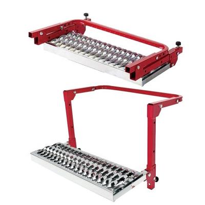 China Auto Repair Truck Tire Service Multifunctional Portable Folding Steel Step Ladder for sale