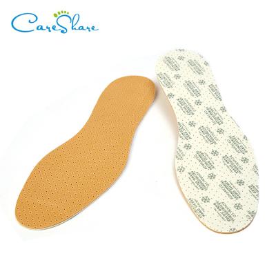 China High Quality Custom Soft Feeling Shock Absorption Cotton Shoe Inserts Washable Latex Foam Insoles for sale