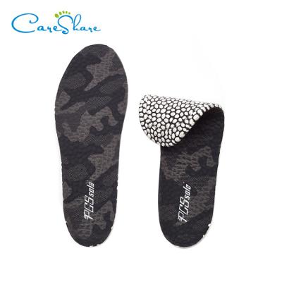 China OEM Brand Shock Absorption Massage Shoes Soft Insole Sports Running Eva Insole for sale