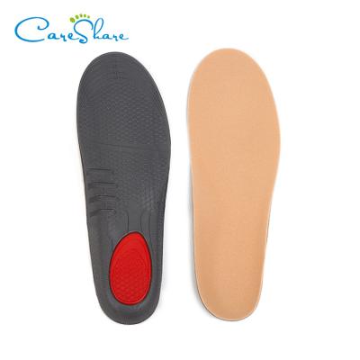 China Shock Absorption/Comfort Sports Safety Running Anti-Static PU Arch Support Foam Foot Orthotic Heel Support Foot Fasciitis Shoes Orthopedic Plantar Insole for sale