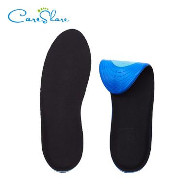 China Shock Absorption / Air Cushioning Orthotic Cushioning Insoles Elastic Arch Support High Filled Cushion Pad Orthotic Insoles For To Relieve Heel Pain for sale