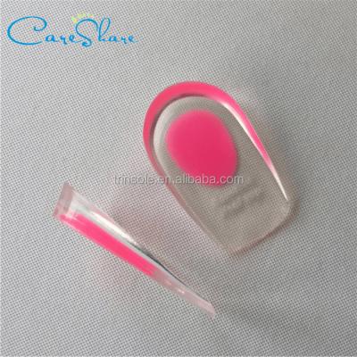 China Flexible PU Hidden Heel Lifts Height Increase Insole For Shoes for sale