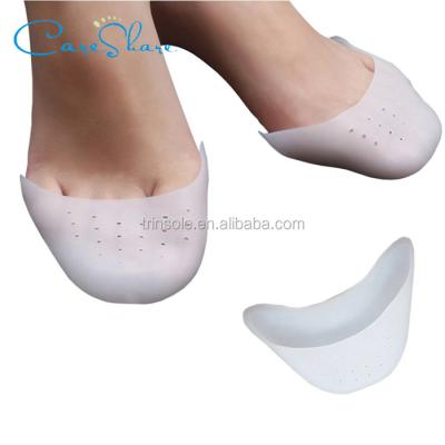 China Wholesale Flexible Insoles Toe Protector For Dacing Soft Silicone Insoles for sale