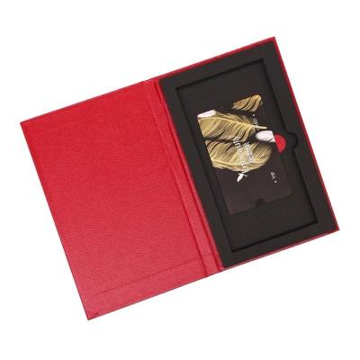 China High End Custom Recycled Materials Brand Paper Packaging Box Credit Card Gift Boxes With Eva Holder And Magnet Closure Box for sale