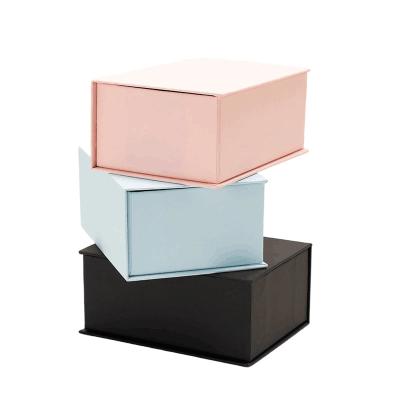 China Recyclable Luxury Eco - Friendly Paper Gift Box Paper Book Shape Packaging Gift Box With Magnetic for sale