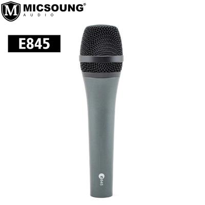 China Handheld Vocal Microphone E 845 Dynamic Cardioid Microphone E845 Wired MIC. Professional handheld karaoke for Sennheiser for sale