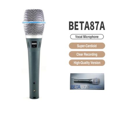 China Microphone Beta87A Supercardioid Handheld Vocal Microphone For Talking Conferences Karaoke Dynamic Shure Mics for sale