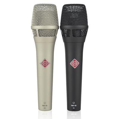 China High Quality Large Diaphragm Condenser Anchor Handheld Microphone KMS 105 Level Live Sound Card Set Equipment Microphone for sale