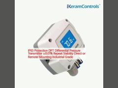 IP65 Protection  Differential Pressure Transmitter ±0.01% Repeat Stability Direct Grade