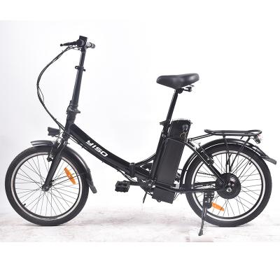 China Wholesaler aluminum alloy folding 350W 500w 36v ebike max speed power e aluminum electric bicycle for adult man for sale