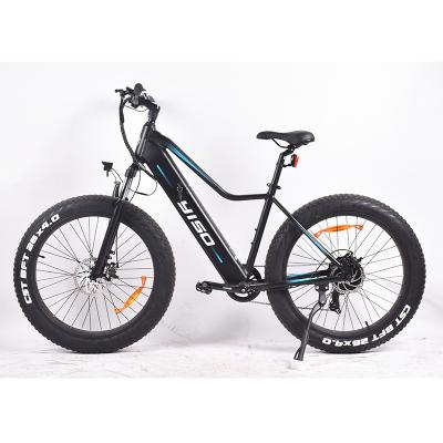 China Guangzhou YISO Aluminum Alloy 27.5 Long Range 1000w Retro Fat Tire Electric Ebike for sale