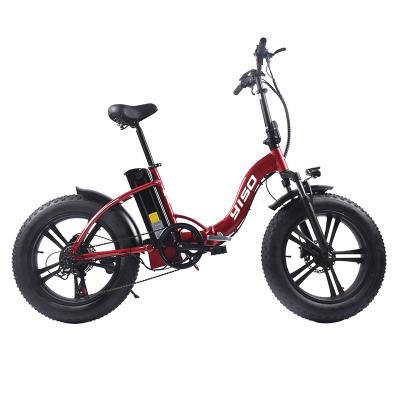 China 500W Aluminum Alloy Fat Tire Bike Folding Electric Bike New 2022 Hot New Next With Fat Tire Folding Electric Bike for sale