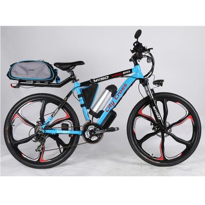 China Standard 28 Inch Integrated MG Mountain E-Bike With Mirrors for sale