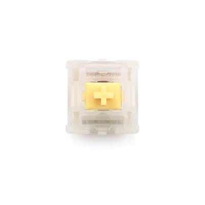 China GATERON High Quality HAT GATERON Yellow Brown Gold Yellow Gold KS-25 Linear Tactile Mechanical Switch for sale