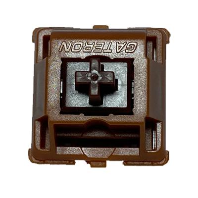 China Buy Top Rate KS-25 Hat GATERON Linear Tactile Keyboard Switch KS-25 Golden Brown Milky Yellow Golden Brown for sale