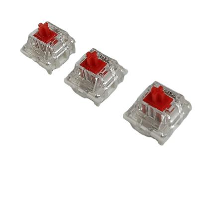 China New Arrival GATERON KS-9 Pro 3 Pin Linear Red Linear Lubration Game Mechanical Keyboard Switch for sale