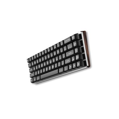 China New Arrival GATERON Premium Blue Red Brown X Switch Bows Ergonomic Wireless Type-C RGB Timber 60%Mechanical Walnut Keyboard for sale