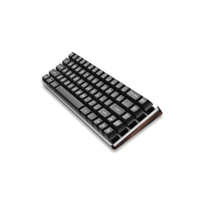 China GATERON Blue Red Brown Switch X Bows Wireless Type-C Ergonomic Mini Keyboard 60% Mechanical RGB Walnut Walnut Keyboard for sale