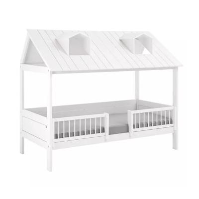 China Eco-Friendly INS Kids Wooden Cabin Bed Wooden Children's Room Bed Kids Bed for sale