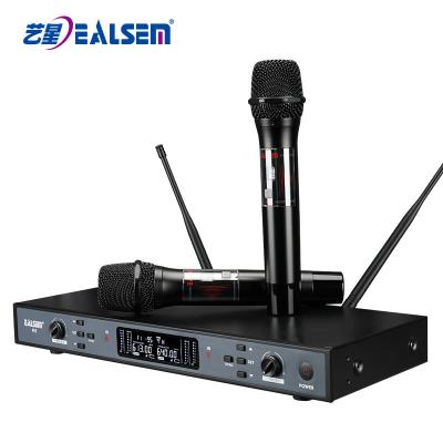 China Best Price Perfect Hardware Manufacturer UHF Noise Wireless Microphone for sale