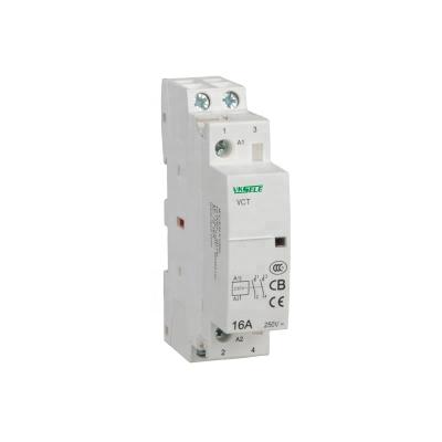 China General VCT Household Types NO NC Single Phase AC Electrical Contactor 16A 110V 220V for sale