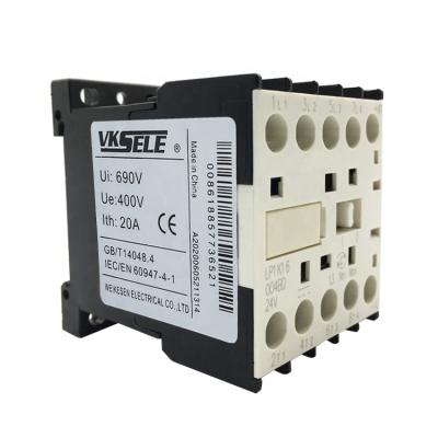 China DC Type LP1K16004 LP1K16008 LP1K16004BD LP1K16008BD 4 Pole 4NO 2NO+2NC 24V 48V 110V 220V Motor Control WEIKESEN LP1K Series Magnetic Contactor for sale