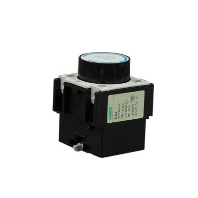 China LA2DT2 LA2DT4 AC Time Delay Auxiliary Contactor Auxiliary Block for sale