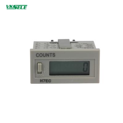 China Construction of H7EC Mechanical Digital Industrial Machinery LCD Hour Meter Hour Meter Counter for sale