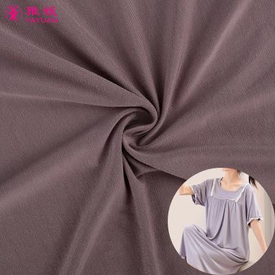 China Supplier 88% spandex modal customization simple tank top 12% stretch fabric for sleepwear pajamas underwear fabric for sale