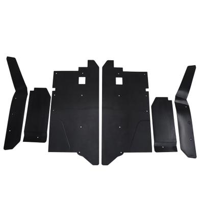 China Plastic UTV Fender Flares Mud Flaps For Polaris 1000 Ranger 570 XP 900 Crew XP 2013-2018 for sale