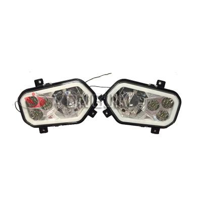 China Sporty X & 2012-2013 Aluminun LED Headlight Kit For Polaris RZR S Side 2012-2013 Sides RZR 800 900 570 for sale