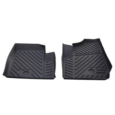 China Rubber Molded Front Floor Mats For Polaris General 1000 2881934 2016-2019 for sale