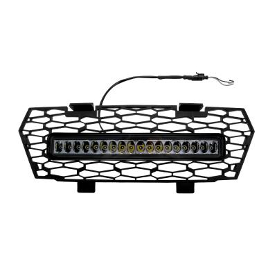 China Plastic Front Grill With LED Light Bar For Polaris General 1000 16-20 for sale