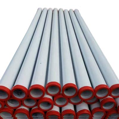 China Building material stores stationary concrete pump used dn125x3m 45mn2 concrete pump reinforced casted pipes for sale