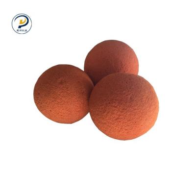 China Pipeline Cleaning Concrete Pump Sponge Rubber Cleaning Balls For Pipe Cleaning for sale