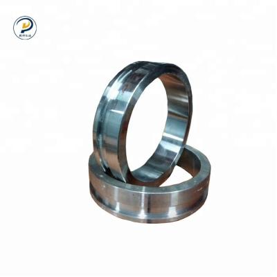 China Concrete Pump Pipe Connection DN100 ST52 Concrete Pump Weld-On Clamp Flange For Concrete Truke Pipe for sale