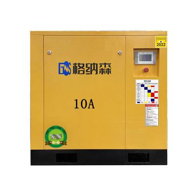 China High Power / Long Term Use 7.5Kw-132Kw Lubricated Silent Electric Fixed Screw Air Compressor 8Bar-16Bar for sale