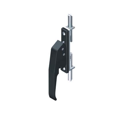 China Zinc Alloy Heavy Duty Electric Cabinet Lever Electric Latch With Padlockable for sale