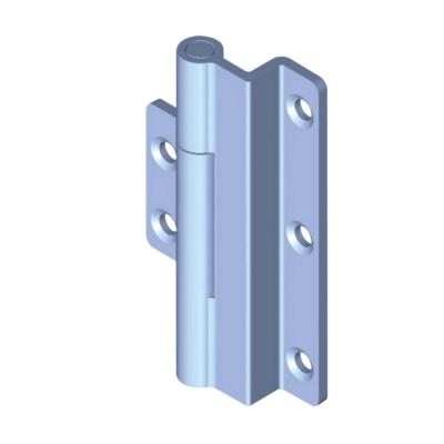 China Industrial Galvanized Stamped Steel End Hinge 	Invisible Cabinet Hinge for sale