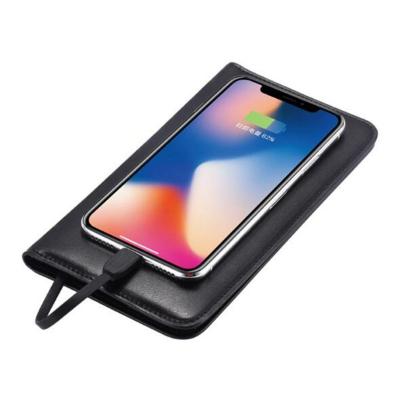 China 6800mah multifunctional wallet wireless charger wallet power bank for sale