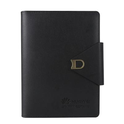 China PU leather custom A5 Loose-leaf Notepads Business Notebook for sale