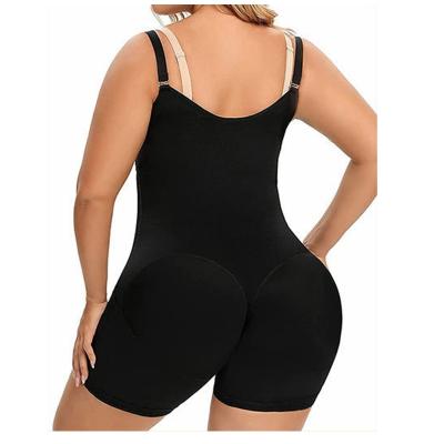 China fitness yoga wear One-piece shapewear Suspenders waist cincher Shaping Tight Bodysuits for sale