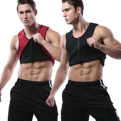 China Neoprene Men's Shapewear Sauna Vest Sports Sweat fat loss Tummy Tuck Corsets for sale