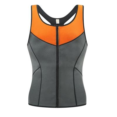 China Latex Men's Sweating Body Shaping Vests Corsets hot shaper sauna tops shapewear for sale