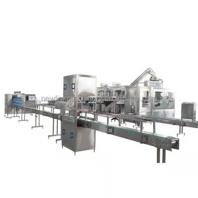 China Automatic 20 Liter Food Bottle Barrelled Water Filling Capping Machine Equipment for sale