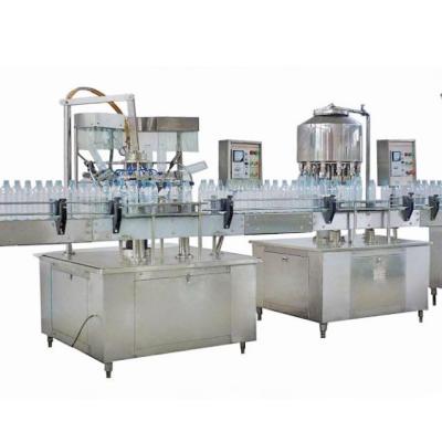 China Small Scale Commercial CLOTHING Square And Round Bottle Bottling Machine For Fruit Juice for sale