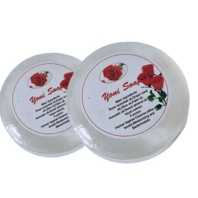 China Hot Selling Yoni Soap Vaginal Soap Bar Rose Essential Oil &Vagina Soap Rose Fragrance Sensitive Yoni Smell Organic Removal for sale